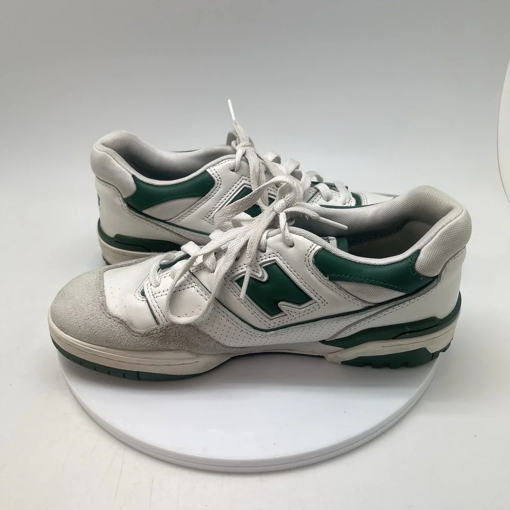 New Balance Sneakers Mens 8 D 550 BB550WT1 Green Athletic Casual Shoes